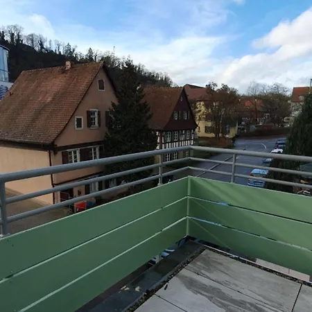Fachwerk Loft - Parken - Balkon - Am Kocher & Stadtpark Appartement *