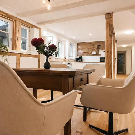 Fachwerk Loft - Parken - Balkon - Am Kocher & Stadtpark Appartement *