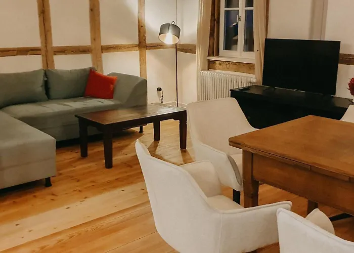 Fachwerk Loft - Parken - Balkon - Am Kocher & Stadtpark *